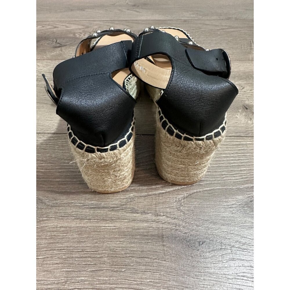 Aquatalia “BRIANNE” Studded Wedge Sandal 11 - Picture 5 of 12